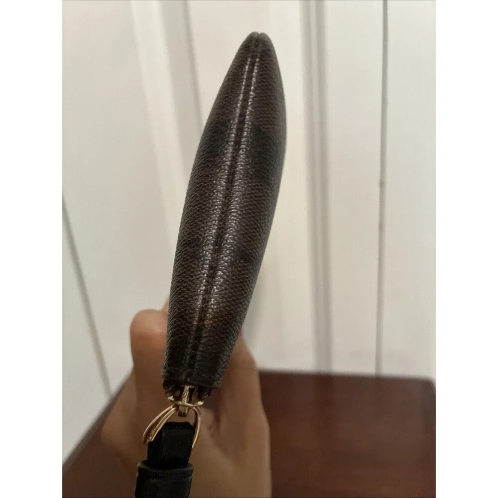 Coach Unicorn Fantasy Signature Wallet Wristlet Leather Brown